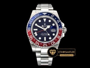 Rolex GMT Master II 126710BLRO Pepsi Mavi Kadran 1 1 Clone ETA